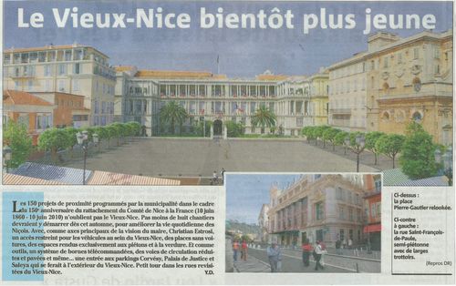 Le Vieux-Nice bientôt plus jeune 1 Le Vieux-Nice bientôt plus jeune 1