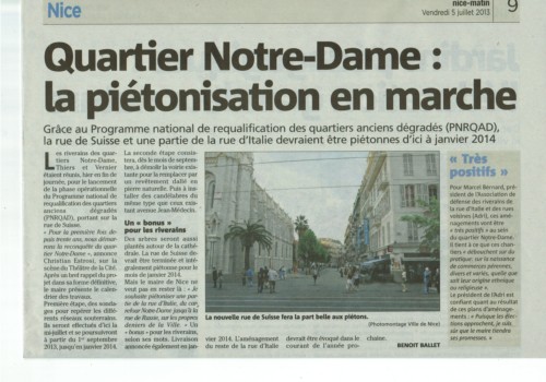 Quartier Notre Dame Piétonisation Quartier Notre Dame Piétonisation