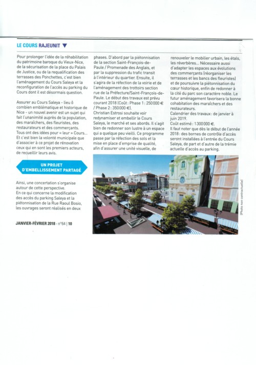 Le cours Saleya rajeunit Le cours Saleya rajeunit